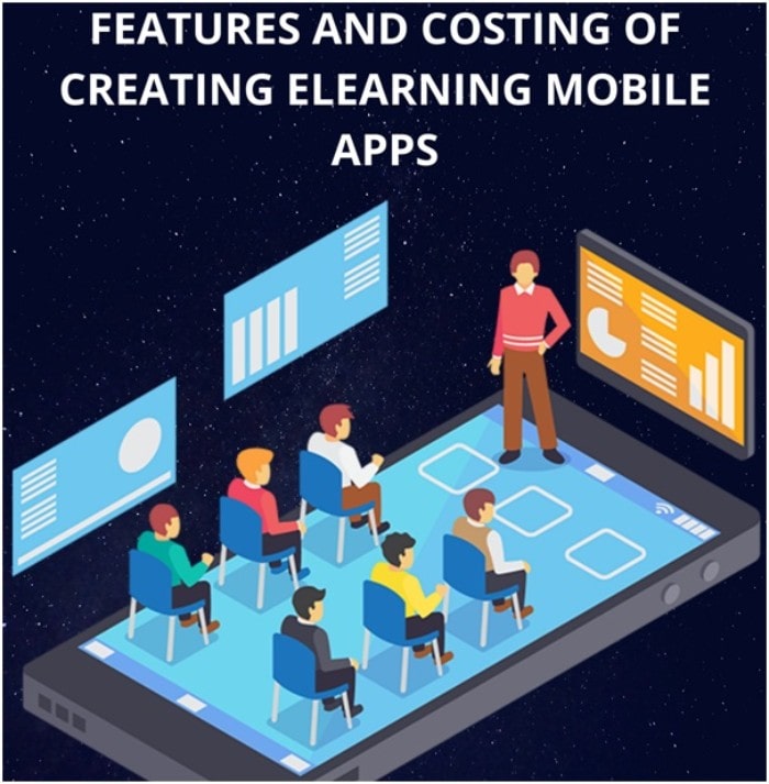 Features and Costing of creating eLearning Mobile apps