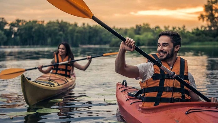 Kayaking in Canada